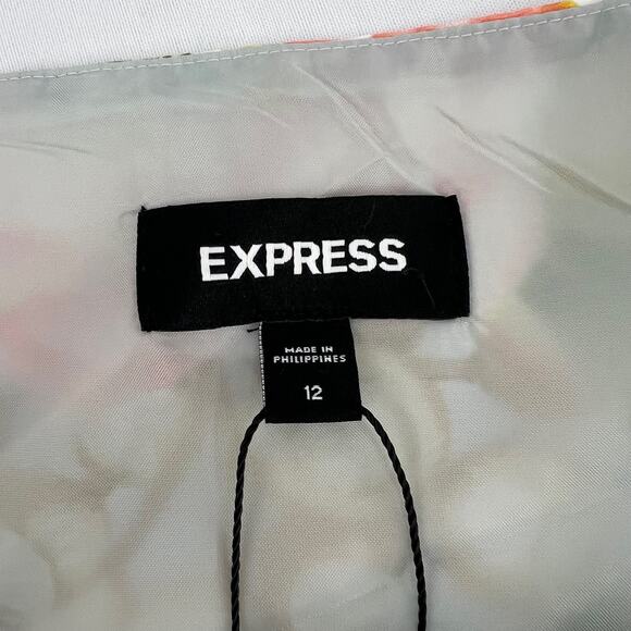 EXPRESS Floral Ruffle Skirt - Picture 11 of 12